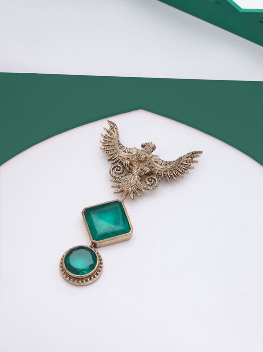 Jwala-e-Jung Brooch