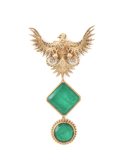 Jwala-e-Jung Brooch