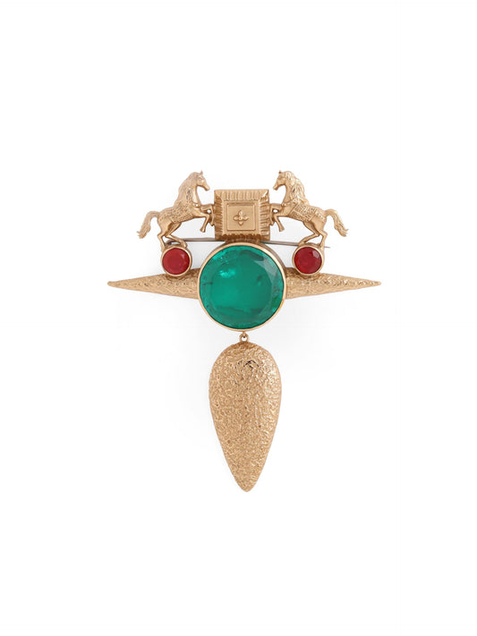 Sawaar-e-Shaan Brooch