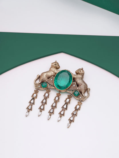 Tez Cheetah Brooch