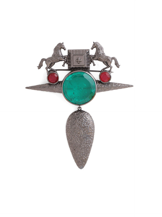 Sawaar-e-Shaan Brooch