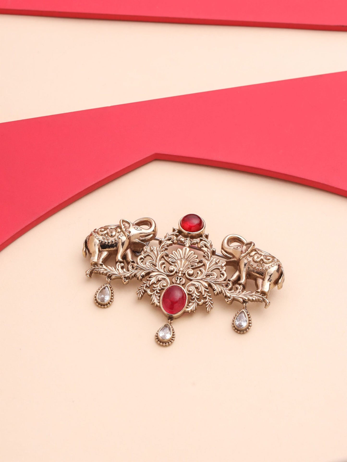 Shaahi Haathi Brooch