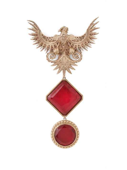 Jwala-e-Jung Brooch