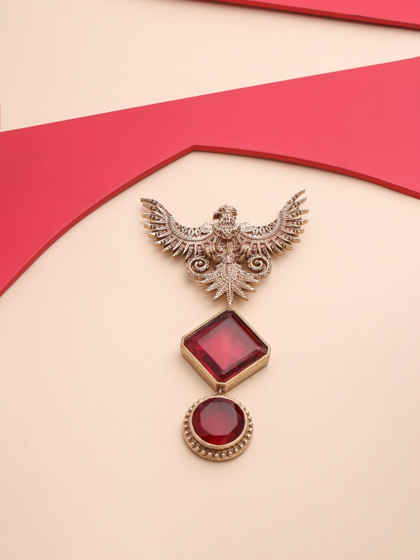 Jwala-e-Jung Brooch
