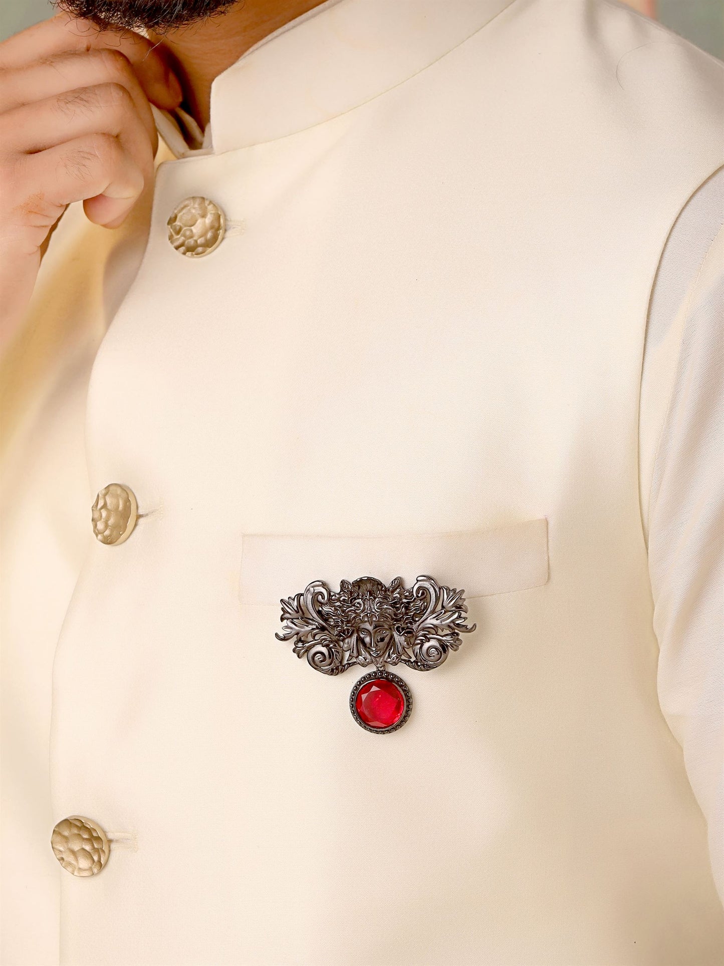 Medusa Brooch