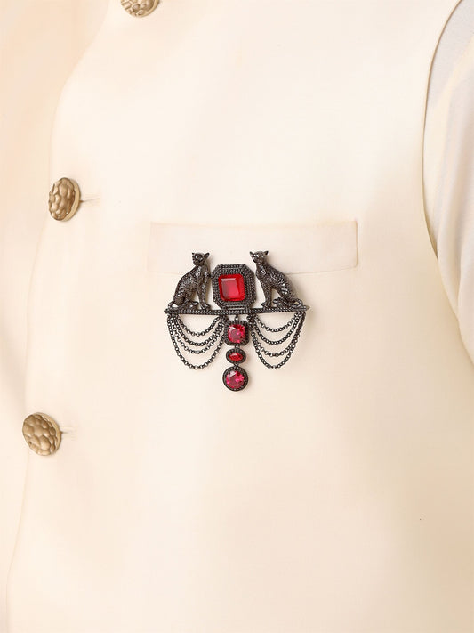 Shaandaar Cheetah Brooch