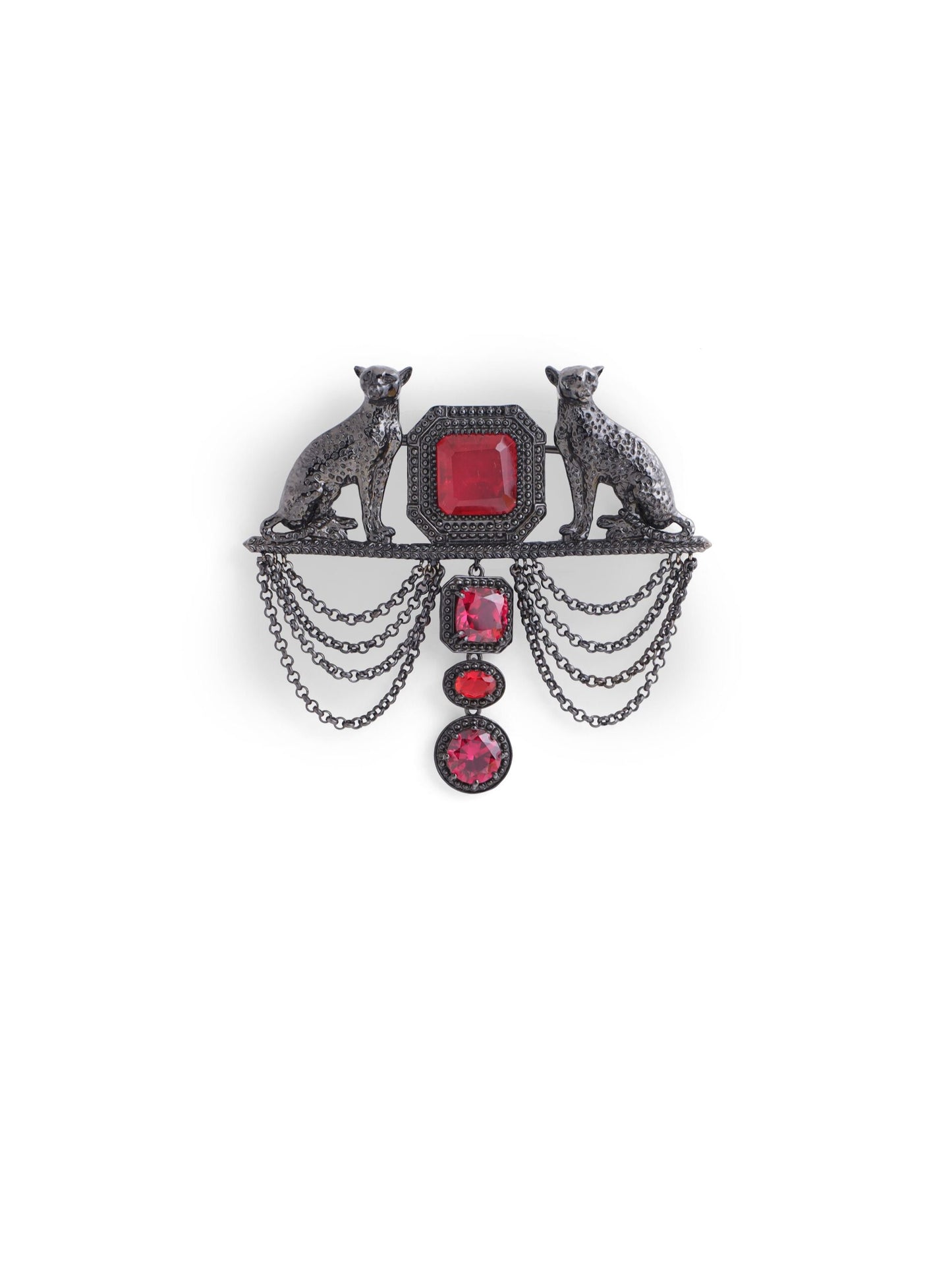 Shaandaar Cheetah Brooch