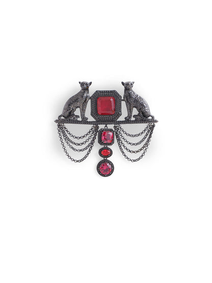 Shaandaar Cheetah Brooch