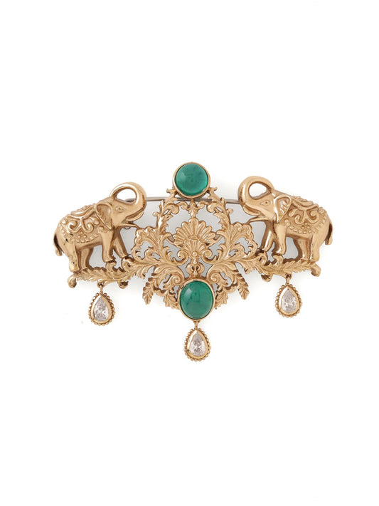 Shaahi Haathi Brooch