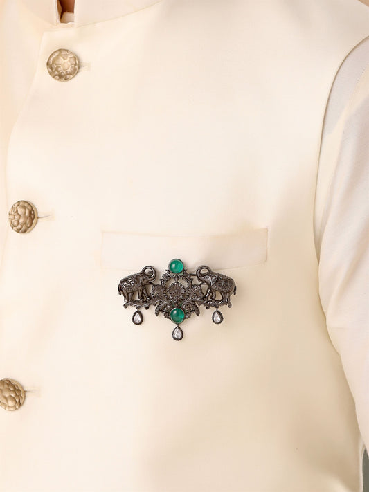 Shaahi Haathi Brooch
