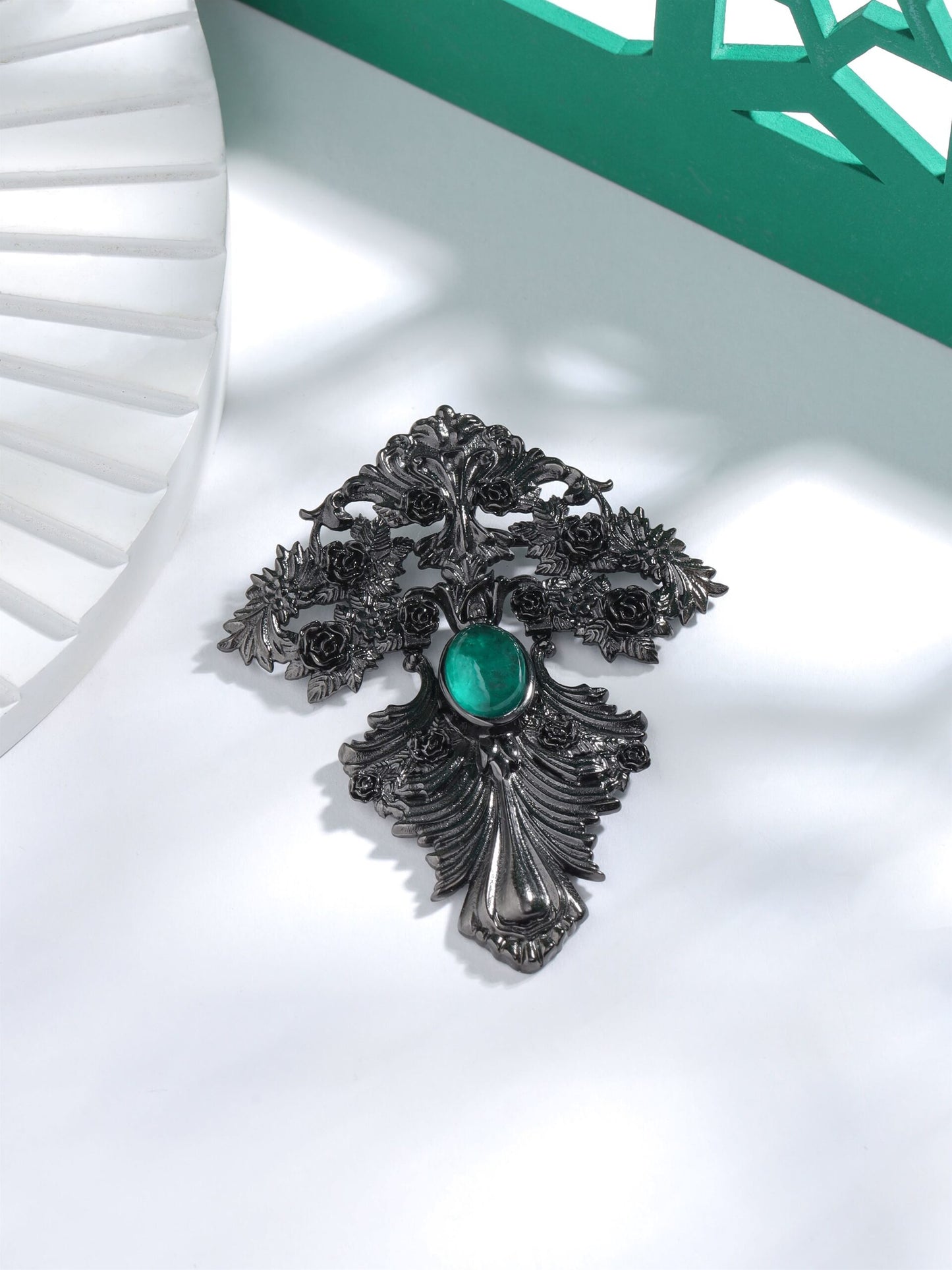 Lajawaab Sabz Brooch