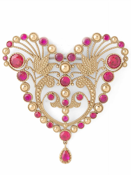 Victorian Heart Brooch