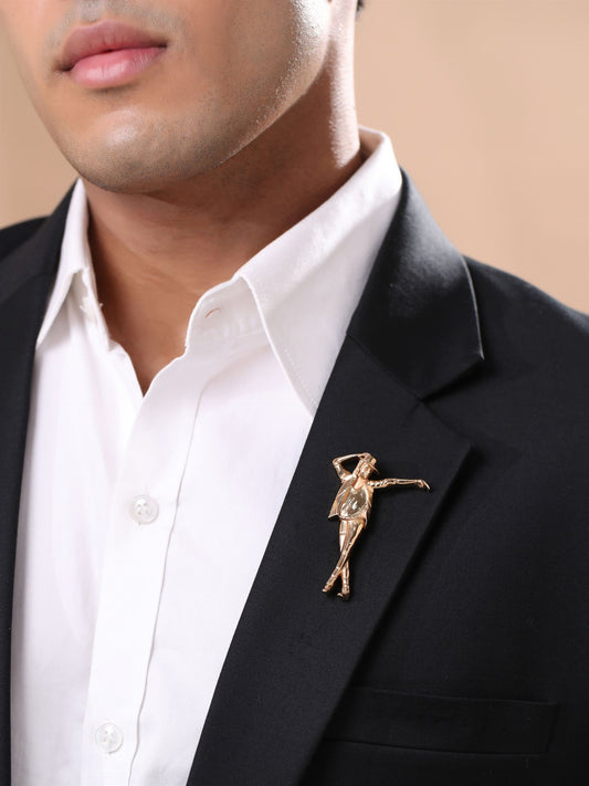 MJ Brooch