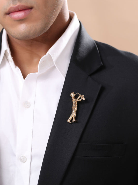 Louis Armstrong Brooch