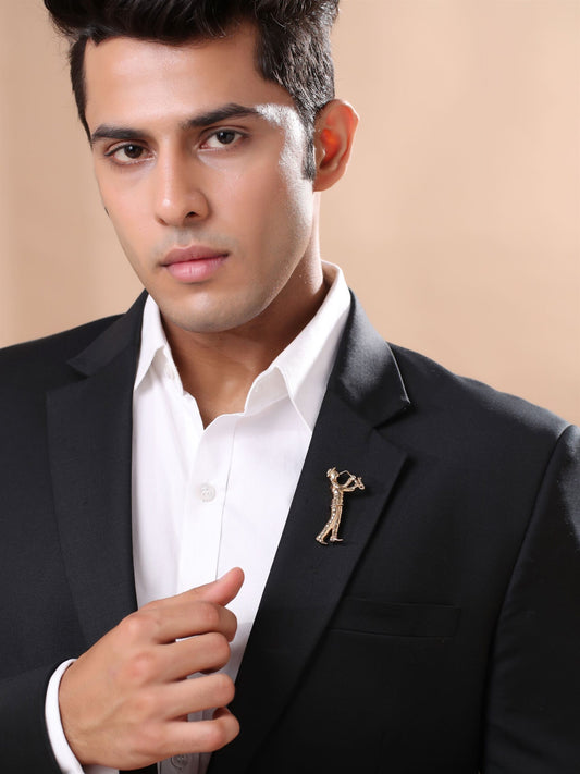 Louis Armstrong Brooch