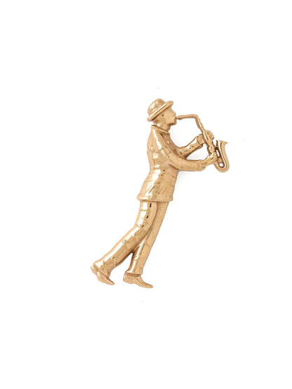 Louis Armstrong Brooch