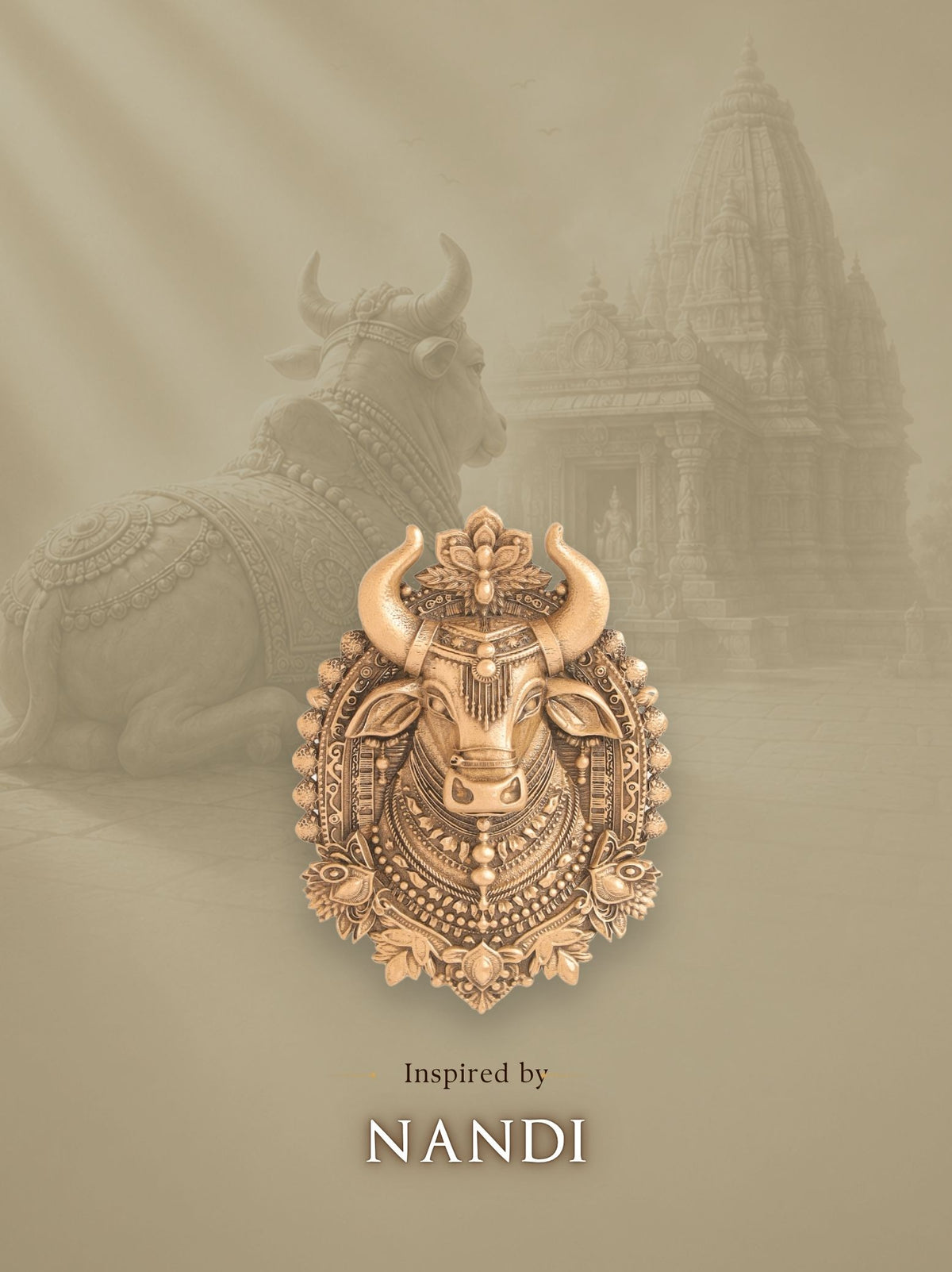 Nandi Maharaj Brooch