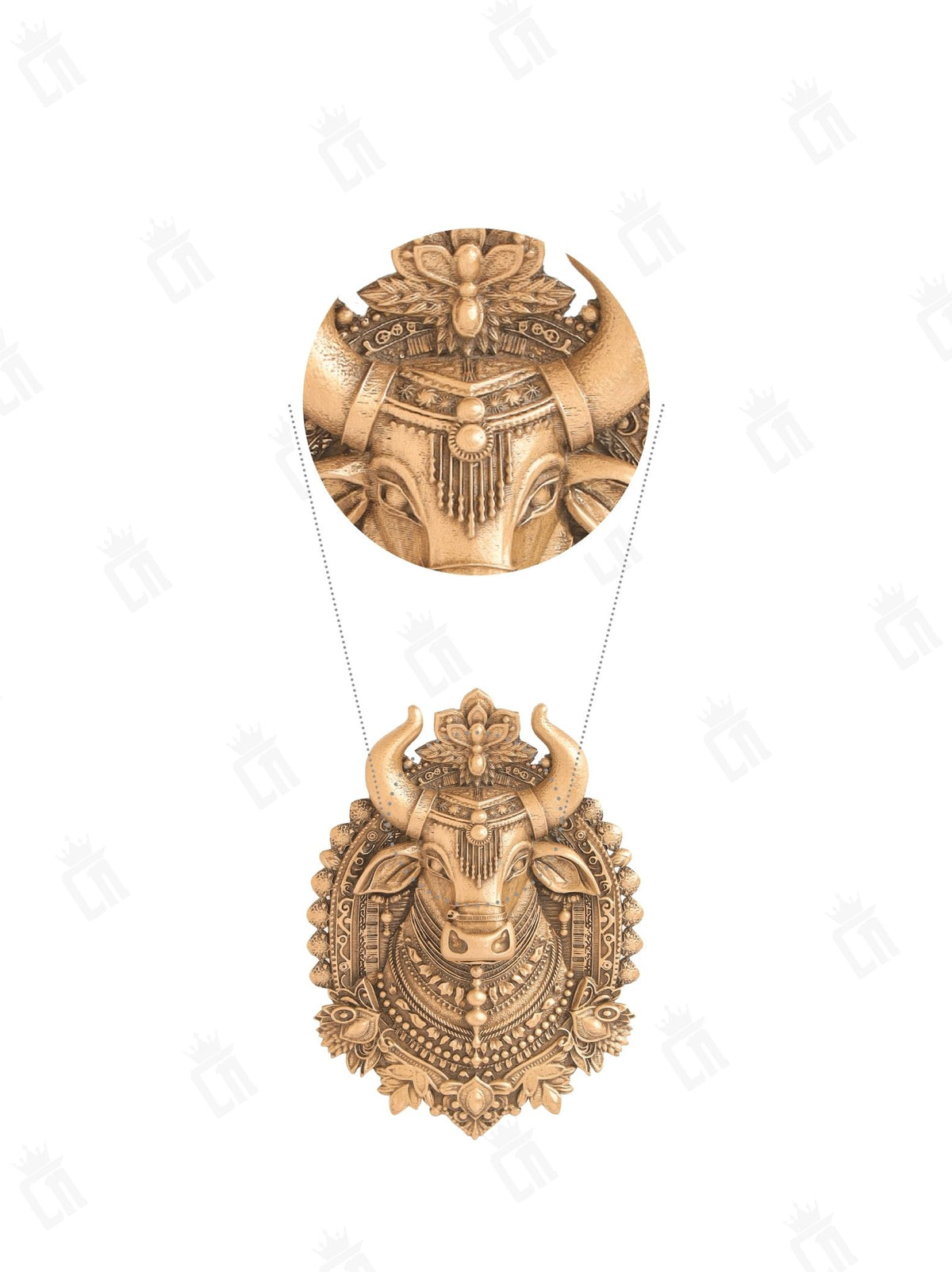Nandi Maharaj Brooch