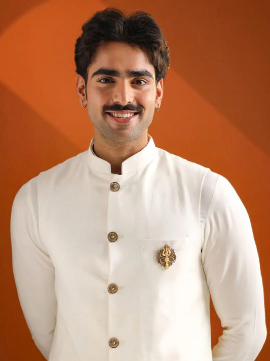 Shiva Trishul Brooch