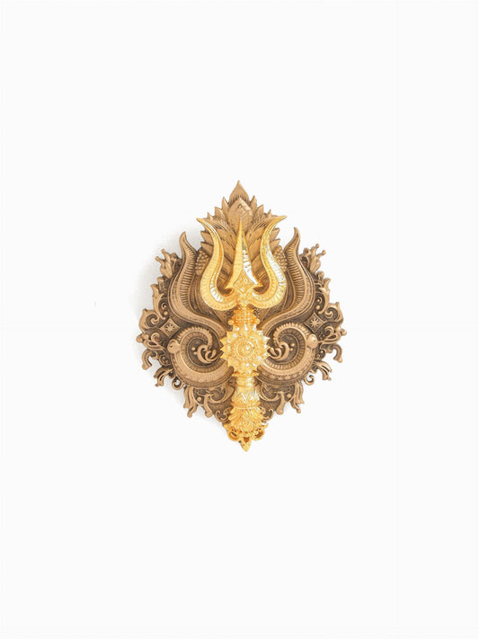 Shiva Trishul Brooch