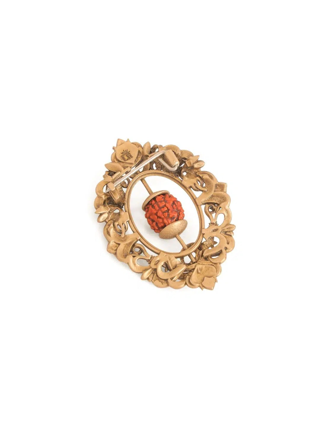 Rudraksha Brooch