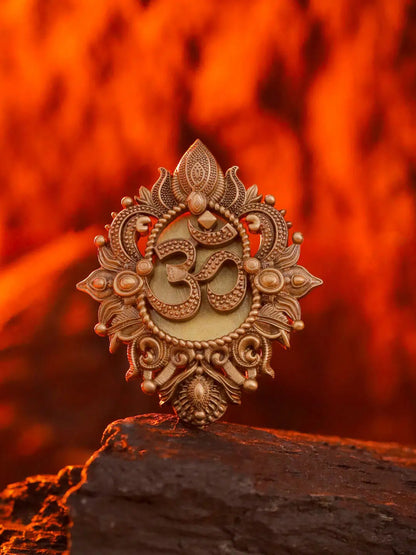Om Namah Shivaye Brooch
