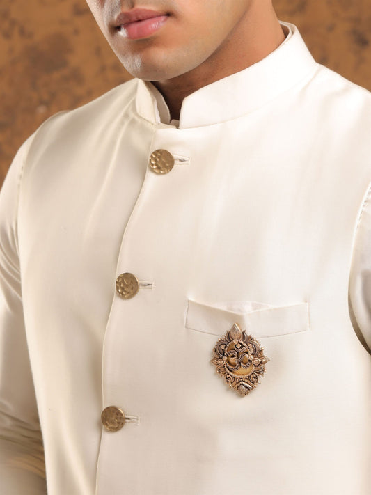 Om Namah Shivaye Brooch