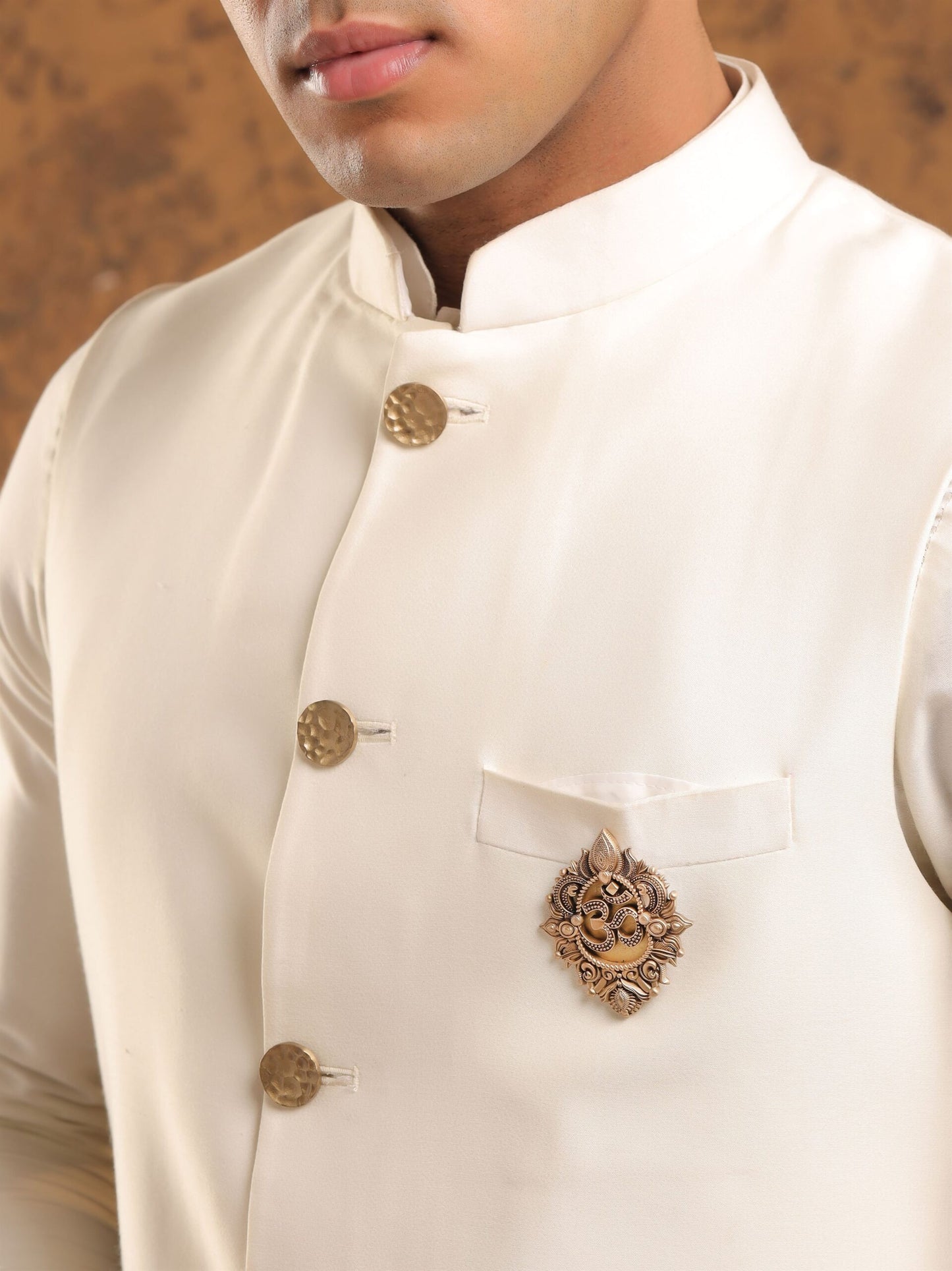 Om Namah Shivaye Brooch