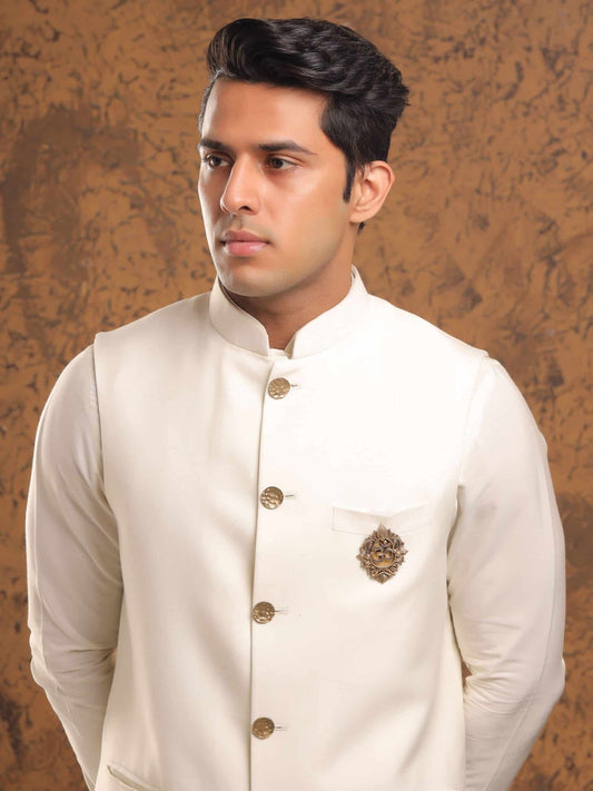 Om Namah Shivaye Brooch