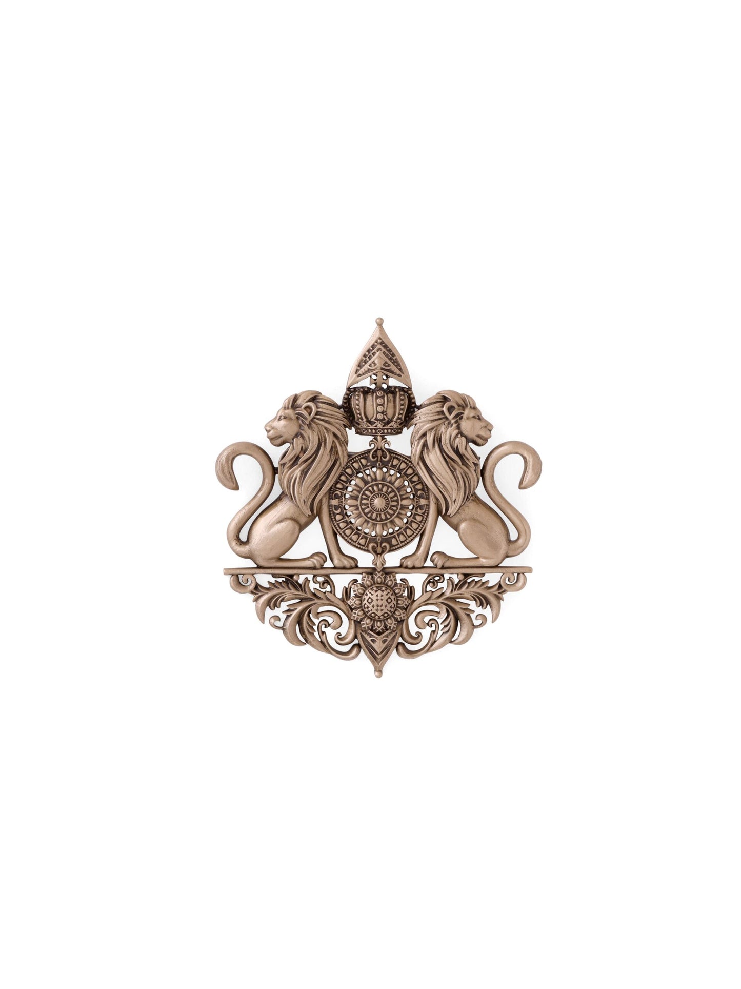 Lion Emblem Brooch