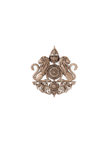 Lion Emblem Brooch