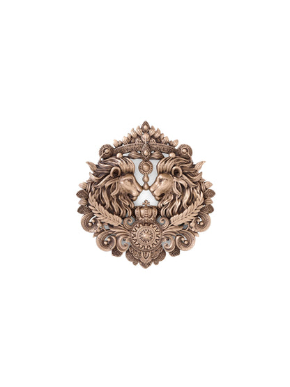 Lion Sheild Brooch