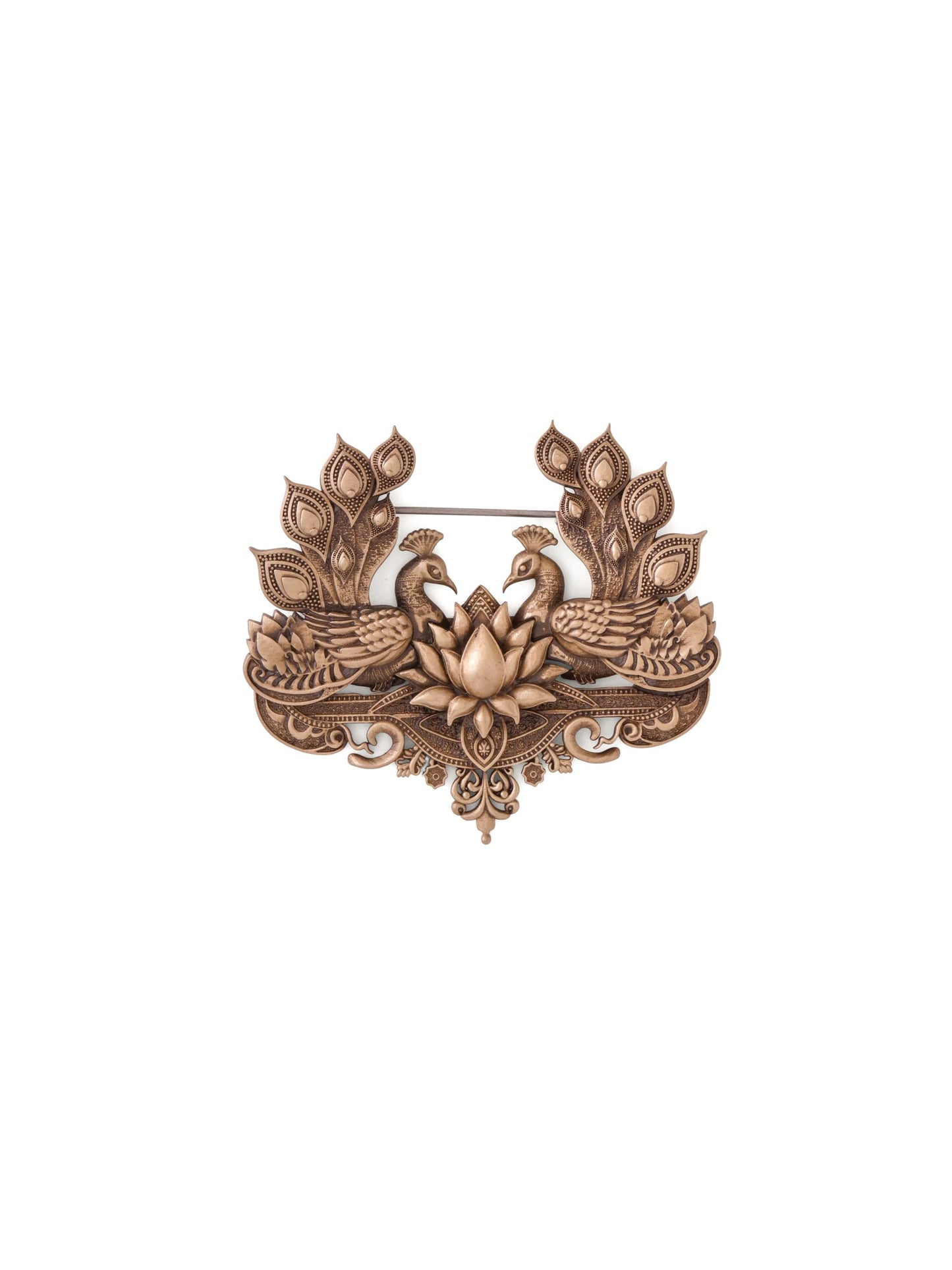 Precious Peacock Brooch