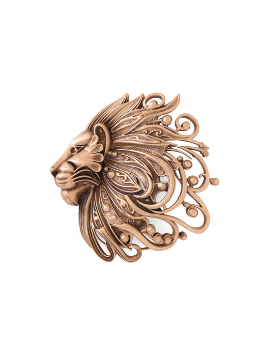 Superb Simba Brooch