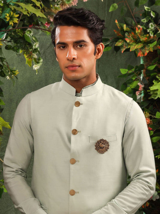 Royal Peacock Brooch