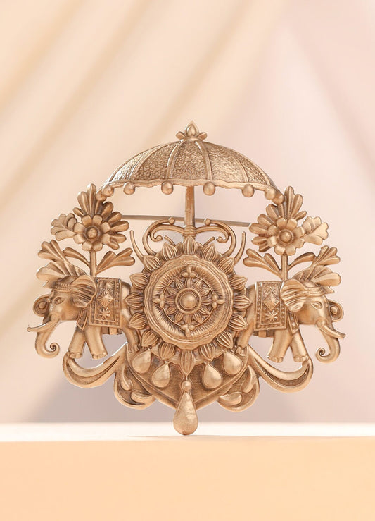 Majestic Elephant Royal Brooch