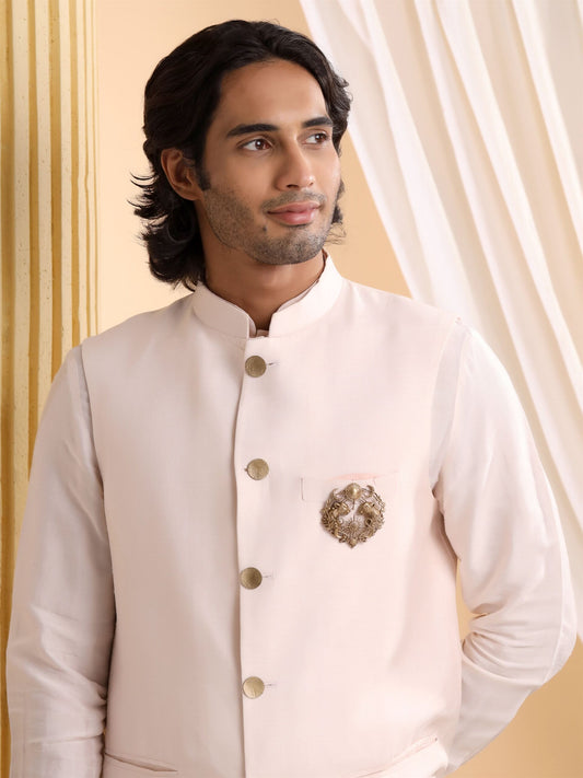 Twin Tigers Celestial Brooch