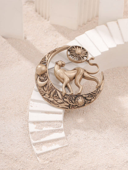 Celestial Panther Brooch