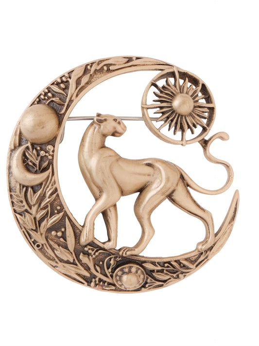Celestial Panther Brooch