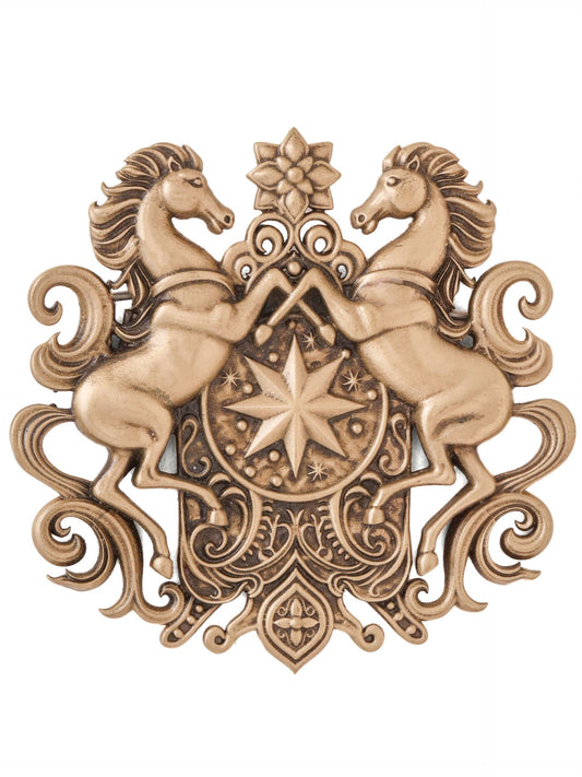 Royal Stallion Crest Brooch