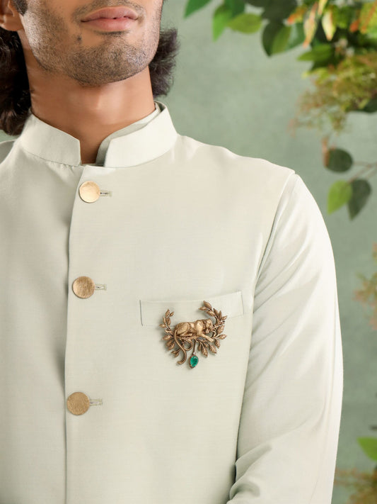 Majestic Panther Power Brooch