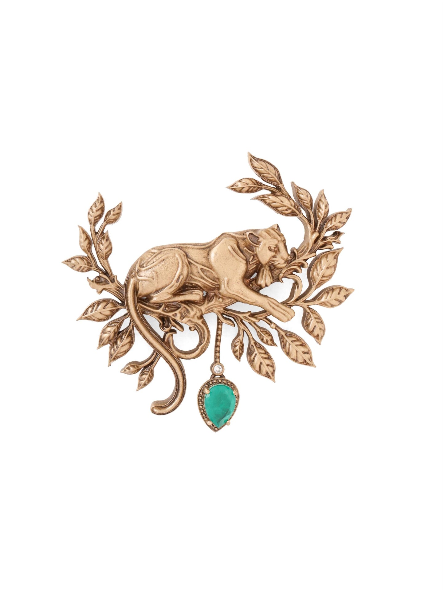 Majestic Panther Power Brooch