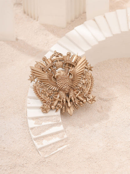 Imperial Eagle Emblem Brooch