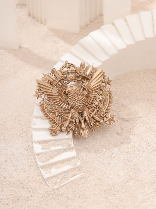 Imperial Eagle Emblem Brooch