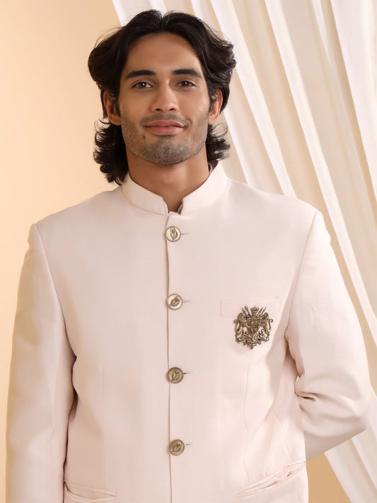 Royal Crest Lion Brooch