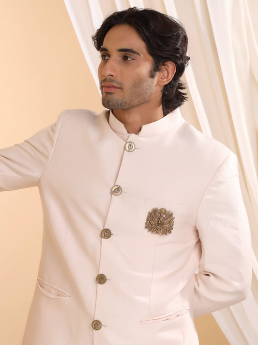 Imperial Eagle Crest Brooch