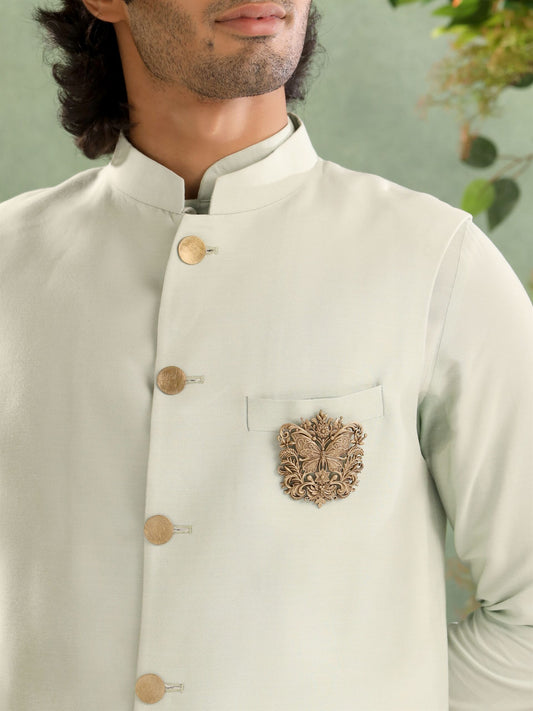 Majestic Butterfly Filigree Brooch