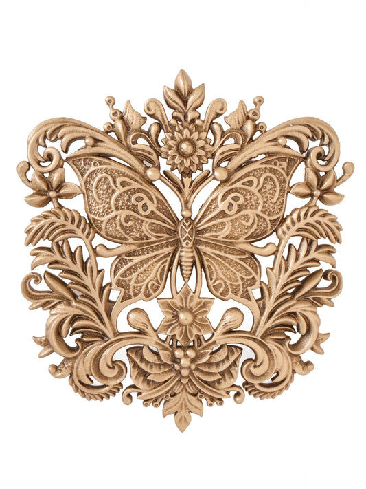 Majestic Butterfly Filigree Brooch