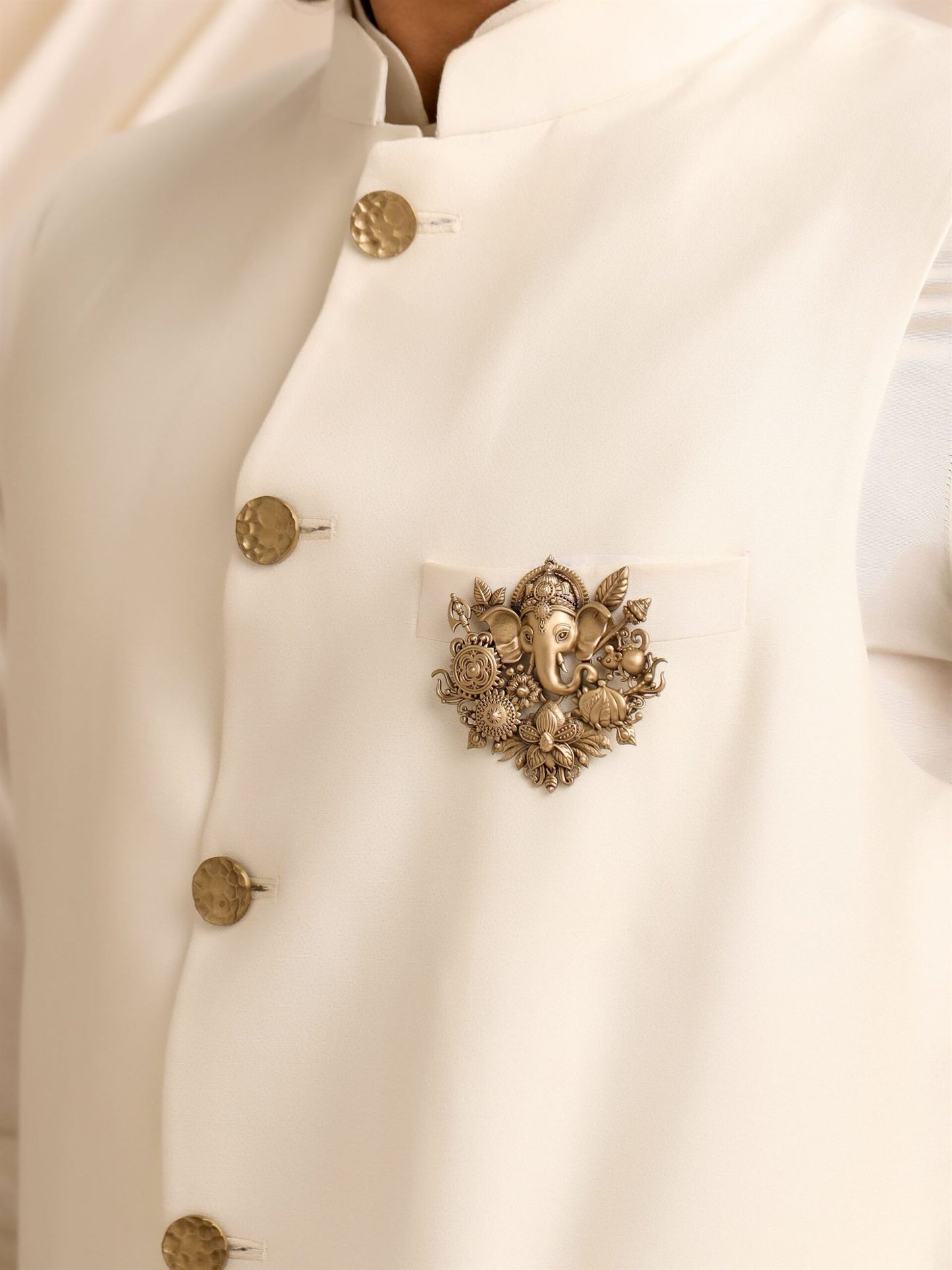 Divine Ganapati Brooch