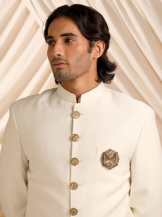 Heritage Lotus City Brooch